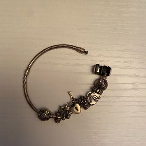 Pandora Bracelet With Charms